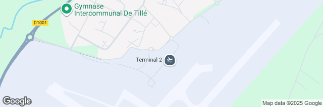 Google Maps Beauvais Airport, Aéroport de Beauvais Tillé, Beauvais, 60000, France